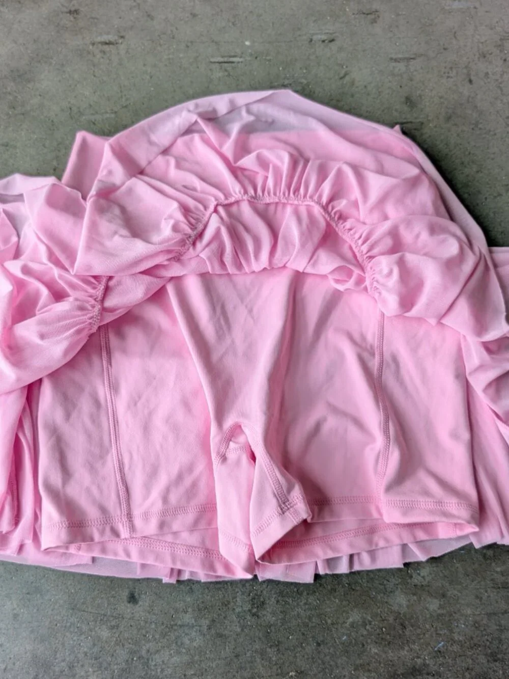 Blogilates Mommy & Me Ballerina Skort in Light Pink small